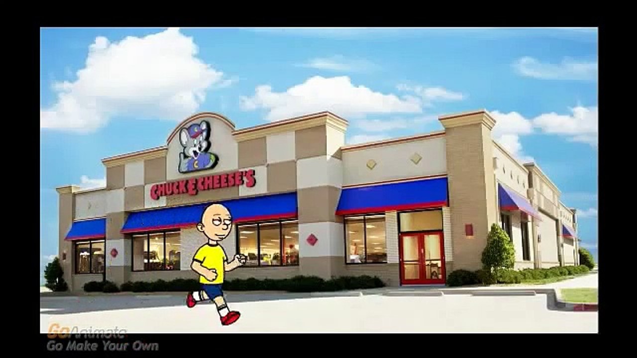 Caillou Goes to Chuck E Cheeses While Grounded