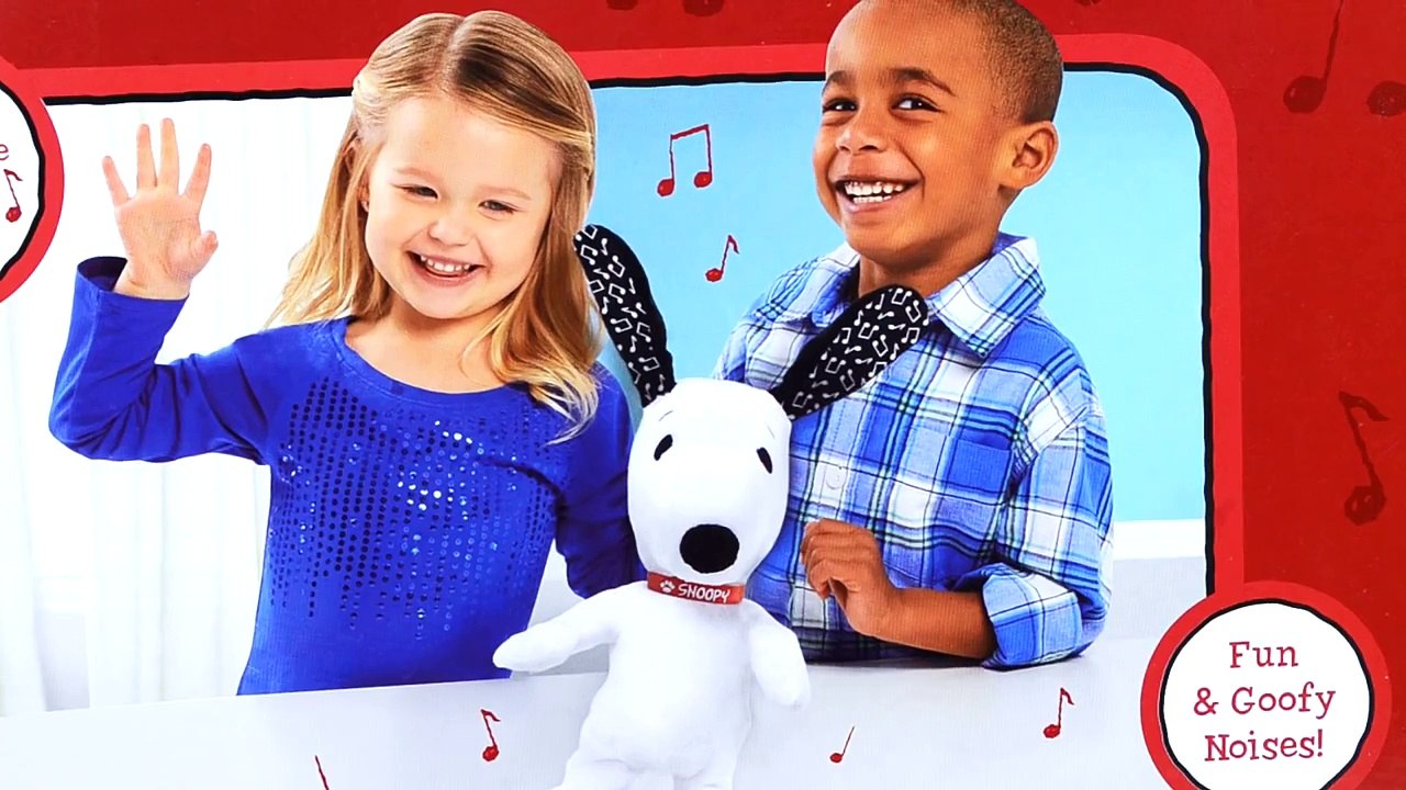 Happy Dance Snoopy Toy from the new Peanuts Movie - Kid Friendly Toys