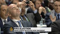 Gianni Infantino elected FIFA president
