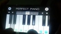 Teri Meri (Bodyguard) Simple mobile piano tutorial