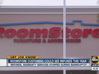 Roomstore customers could see refunds this year