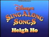 Opening To Disney's Sing Along Songs Heigh Ho 1990 VHS
