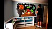 ANGRY BIRDS SPACE Wall Mural Painting - 2 day Time-lapse