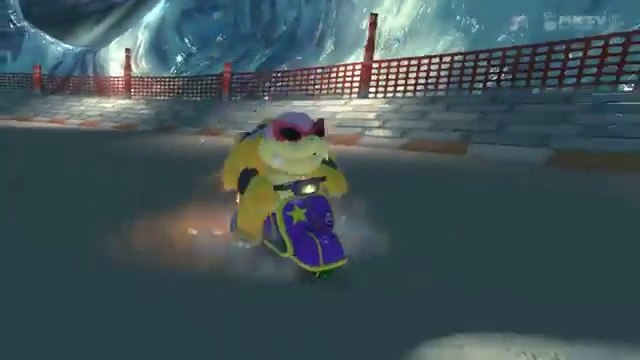 Mario Kart 8 - Roy Koopa Time Trials (GCN) Sherbet Land