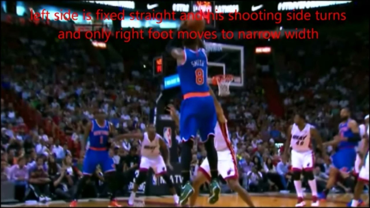 NBA shooters breakdown how to shoot like JR Smith