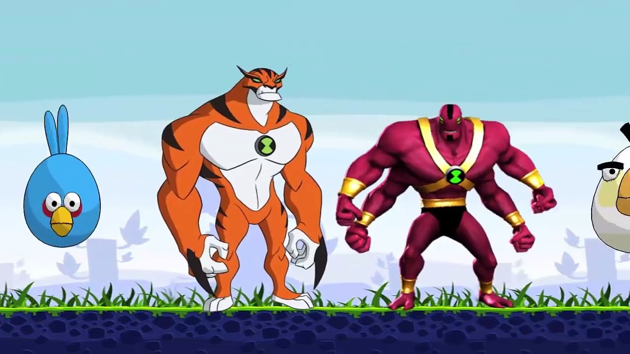 Angry Ben 10(Ben 10 meets Angry Birds)parody video