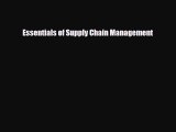 [PDF] Essentials of Supply Chain Management Read Full Ebook
