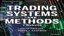 Download Trading Systems and Methods   Website  5th edition  Wiley Trading