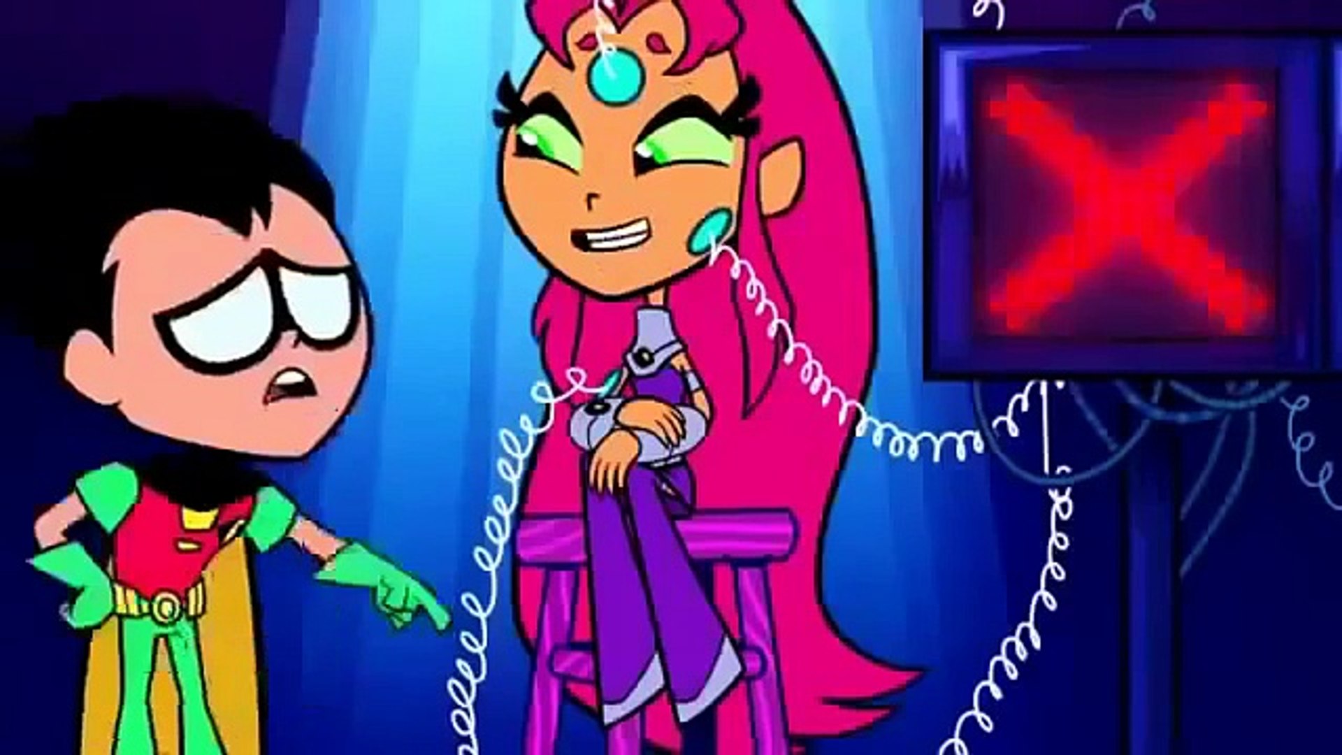 Starfire And Robin Have A Baby