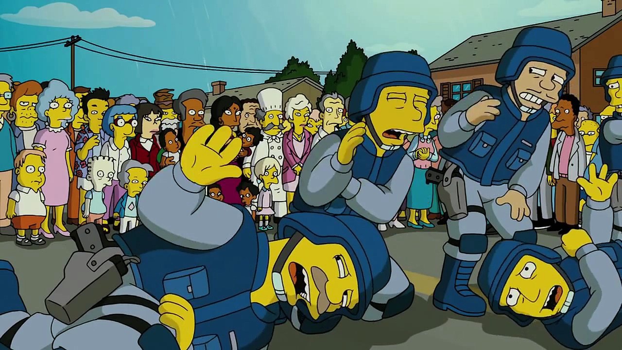 Under The Simpsons Dome