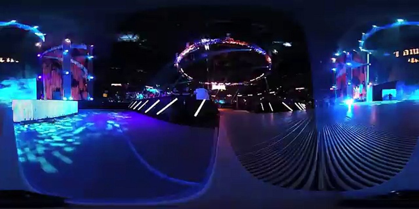 See AJ Styles entrance in ALL NEW 360 degrees!