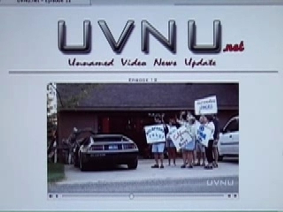 UVNU Clip-Delorean Heads to North Hollywood