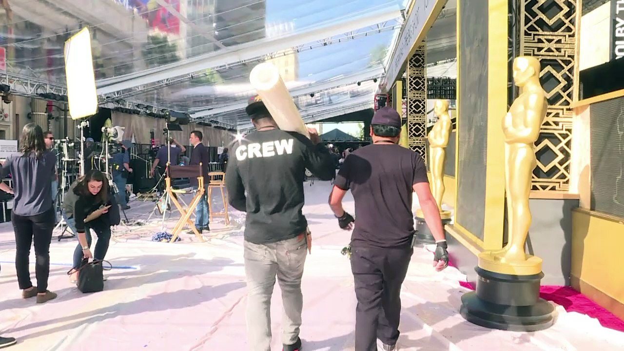 Tudo quase pronto para o Oscar