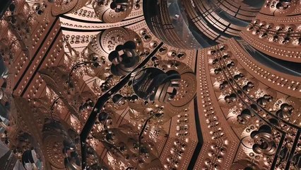 3D Mandelbulber Fractal - Boxes and Curves