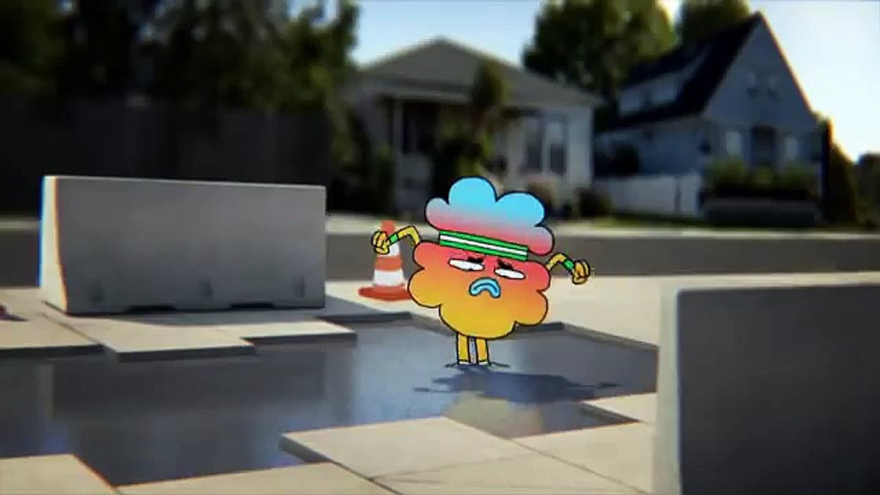 The Amazing World of Gumball Shorts - Wet Cement Dash