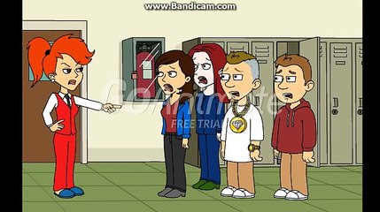 Caillou turns School into Burger King and Grounded
