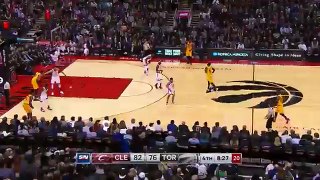 Kyrie Irving Dances on Corey Joseph - Cavaliers vs Raptors - February 26, 2016 - NBA 2015-16 Season