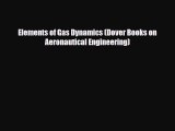PDF Elements of Gas Dynamics (Dover Books on Aeronautical Engineering) Free Books