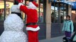 Scary Snowman Christmas Prank scaring Santa Clause Season 2 Episode 3