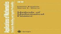 Download Methods of Mathematical Finance  Stochastic Modelling and Applied Probability