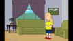 Caillou gets his dad fired and gets grounded