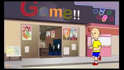 Youtube poop: caillou cuts school into chuck e jesus