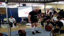 Greg Baxter Deadlifts 650 lbs. at the USPF California State Championships