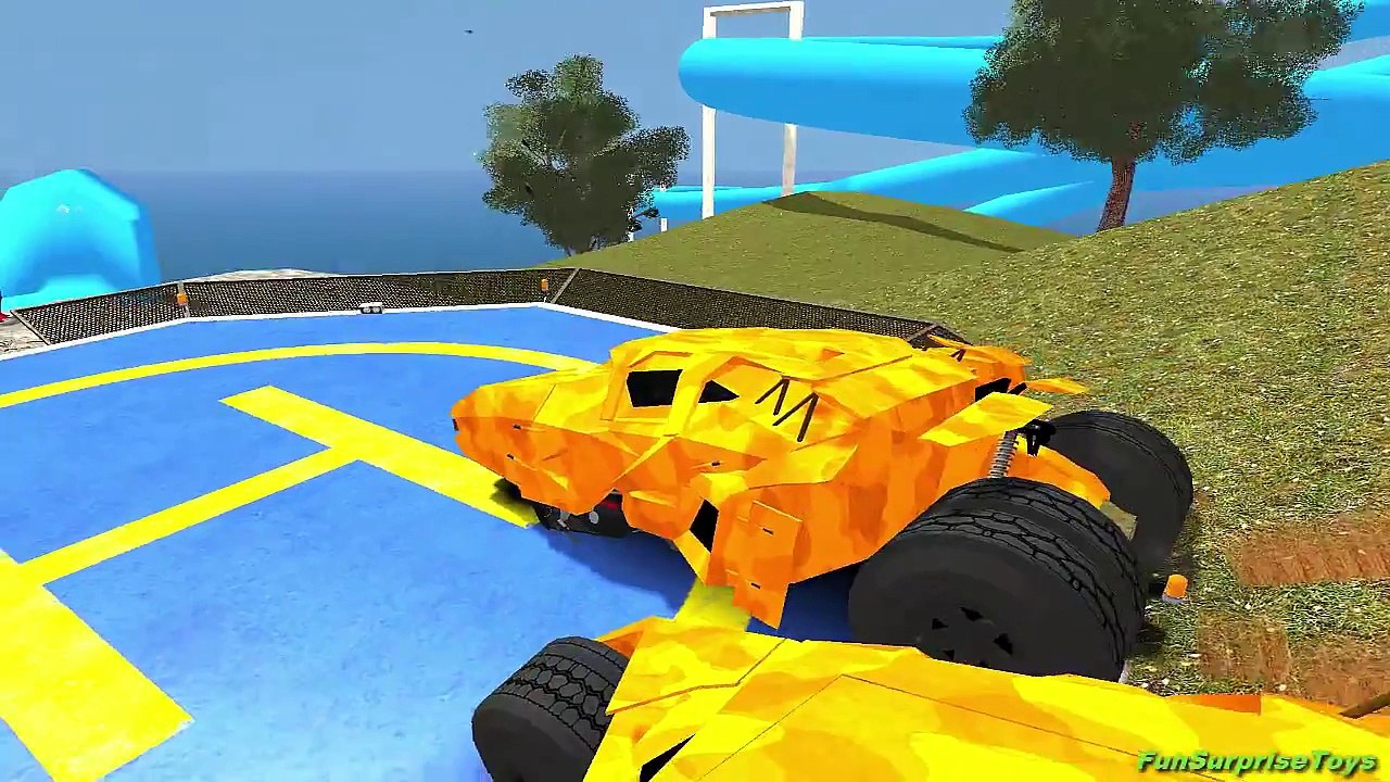 Lightning McQueen Cars Blue Spiderman Cars 2 Nursery Rhymes McQueen (Songs for Children wi