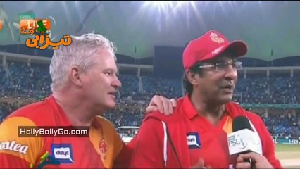 Wasim Akram And D Jones PSL Funny Tezabi Totay 2016