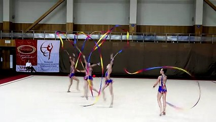 Художественная гимнастика. Групповые выступления 3