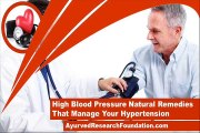 High Blood Pressure Natural Remedies That Manage Your Hypertension