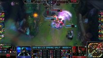Top 10 Moments - NA & EU LCS Spring WK 4 [S5] (League of Legends)