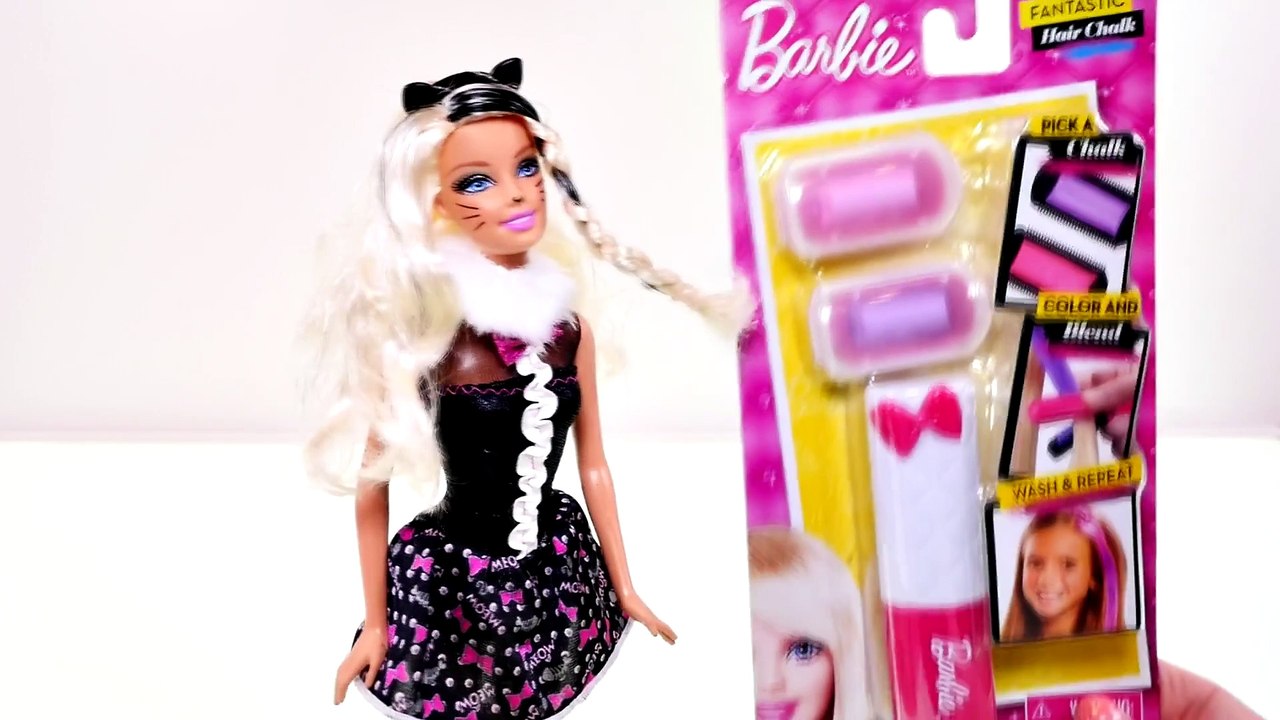 Barbie Fantastic Hair Chalk Color Change Halloween Costume Barbies Doll Hair by DCTC