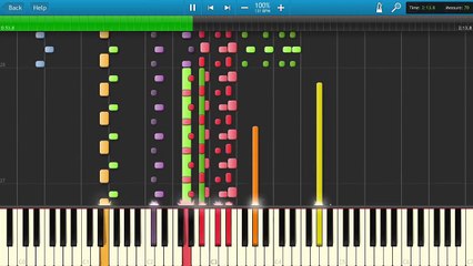 Jaws Theme Synthesia