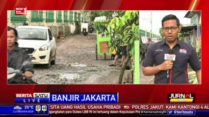 Banjir Kedoya Utara Mulai Surut