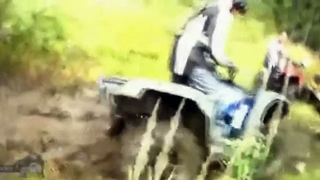 Экстремальное видео. Гонки на бездорожье на квадроциклах №93