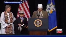 Barack Obama & Others Listening to Quran Recited By A Small Kid
