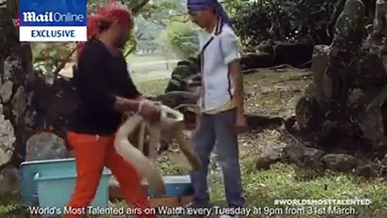 Amazing Snake Trick