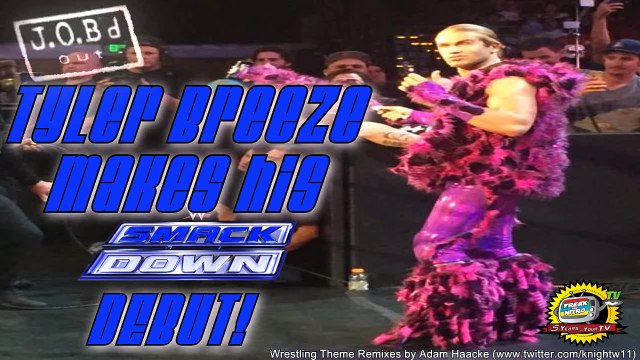 JOB'd Out - Tyler Breeze DEBUTS on SMACKDOWN!