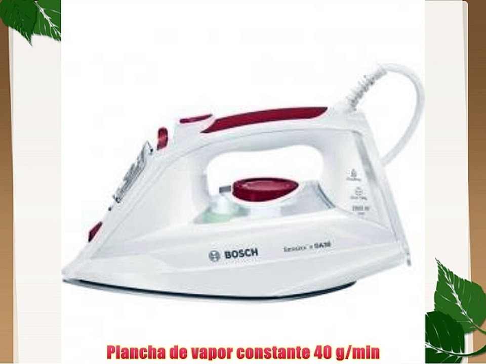 Bosch Sensixx'x DA30 - Plancha de vapor constante 40 g/min color blanco