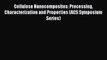 Ebook Cellulose Nanocomposites: Processing Characterization and Properties (ACS Symposium Series)