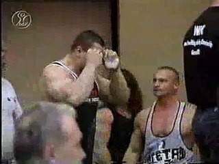 Konstantin Konstantinovs 390Kg RAW deadlift at 125.