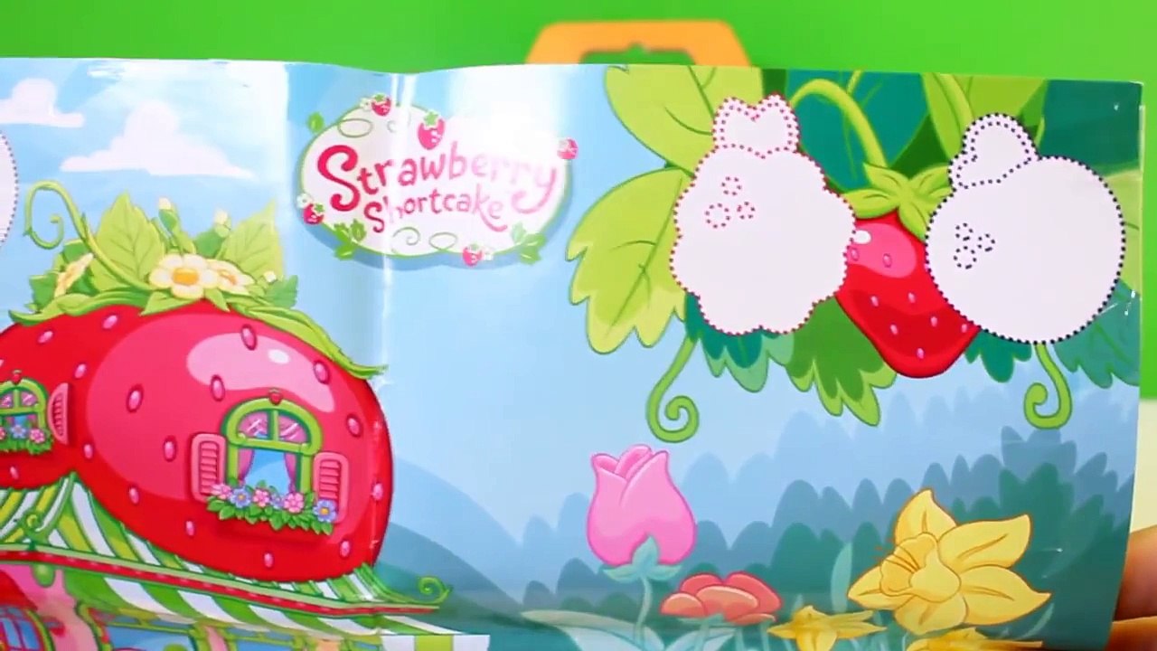 Play Doh Strawberry Shortcake playset toy playdo Tarta de fresa plastilina by Unboxingsurp
