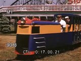 Stock Footage - Coney Island Amusement Park - Kiddie Rides 1950s