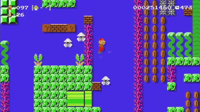 Super Mario Maker - 100 Mario Challenge 0-031 Normal - Wii Fit Trainer Reward