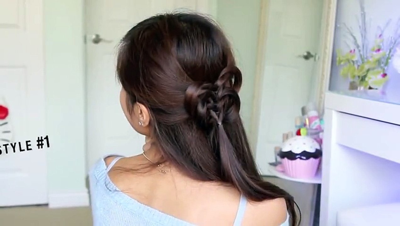 Easy Knotted Braid Hairstyles | Hair Tutorial