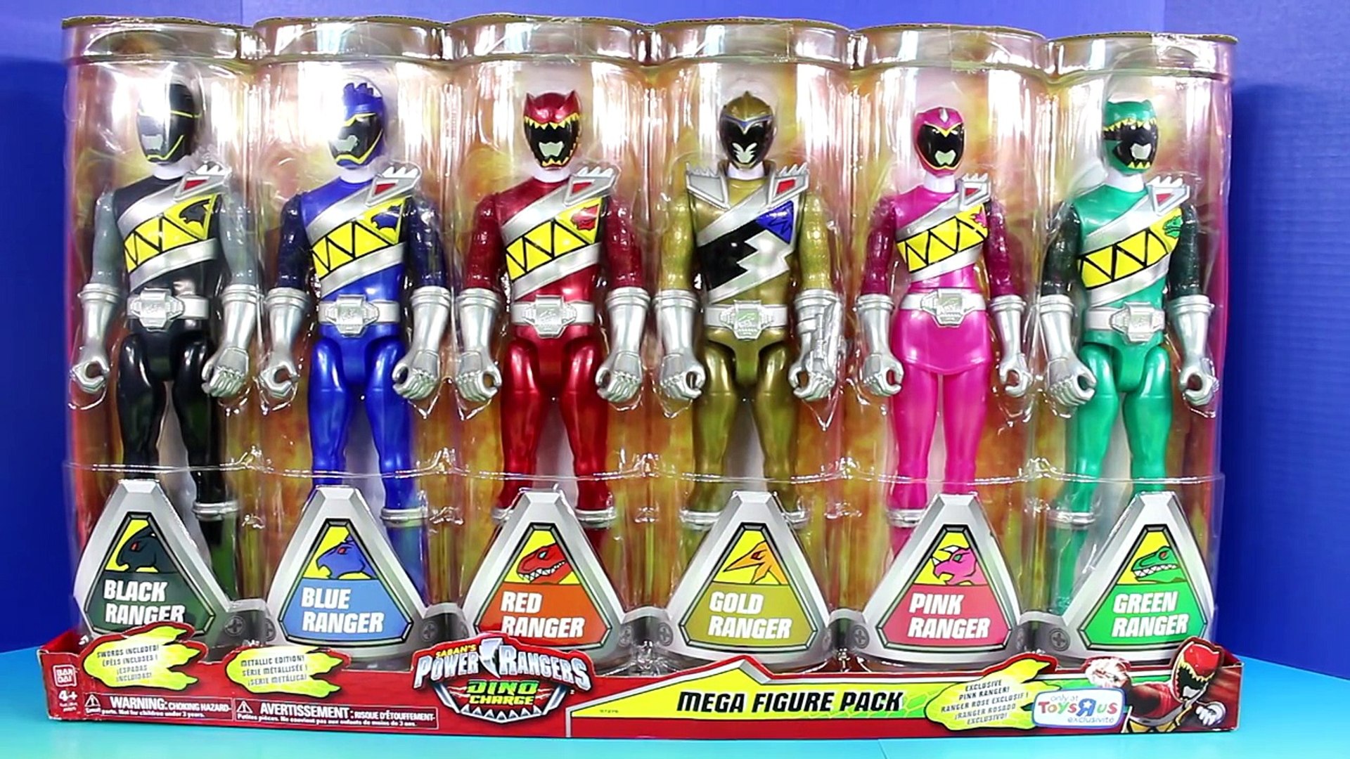 Power Rangers Dino Charge Mega Figure Pack Red Ranger Battles 