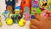 Spongebob movie Sponge out of Water McDonalds Happy Meal toys Giant Play-doh Surprise Egg