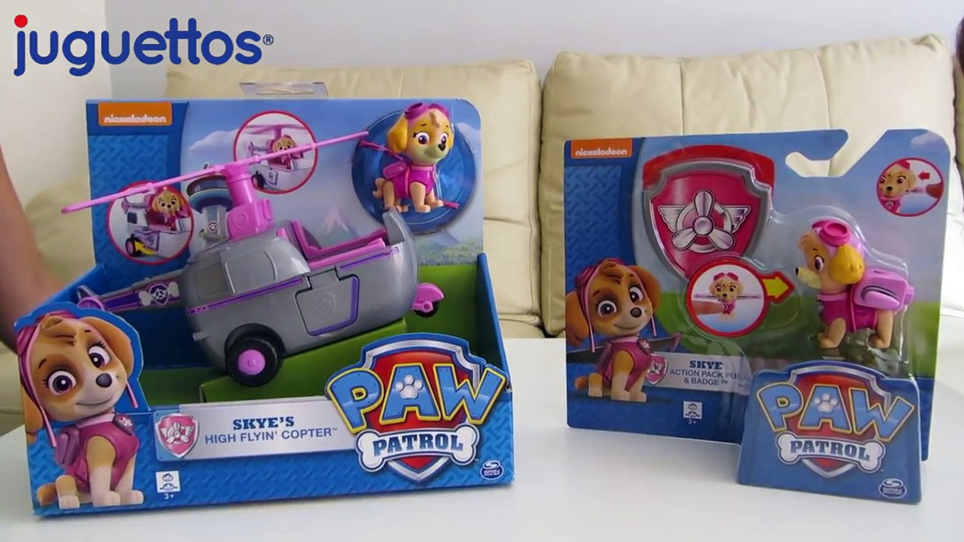 Patrulla Canina en español Helicóptero Skye Patrulla de cachorros Paw Patrol Mundo Juguetes - video dailymotion