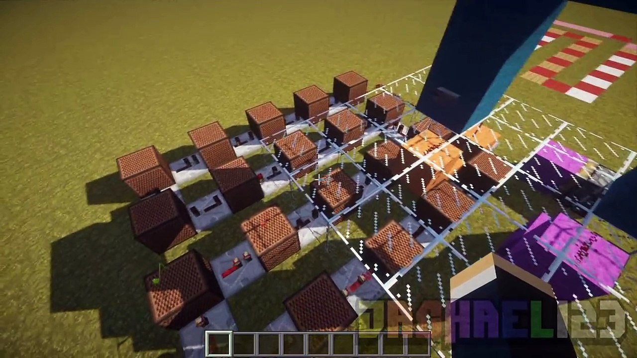 ♪ MINECRAFT Note Block Tutorial - John Cena Theme Song (The Time Is Now) Doorbell ♪